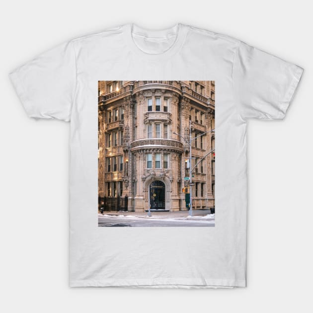 NYC Vintage Architecture T-Shirt by igjustin